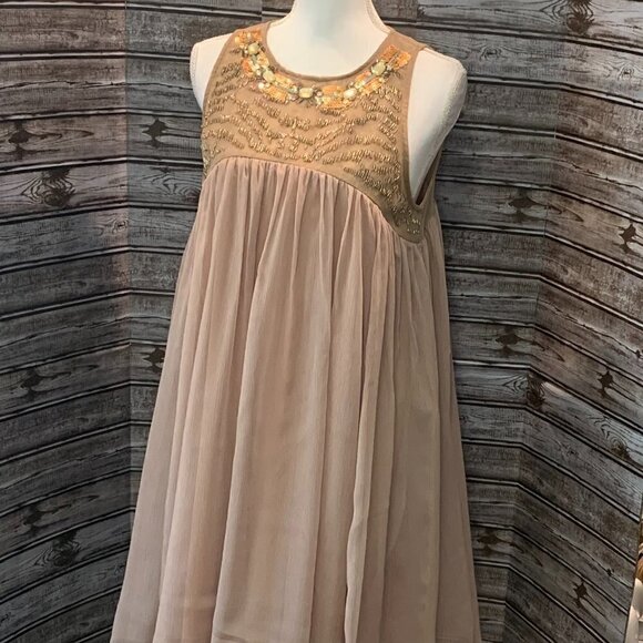 BLUSH NOIR Beaded Swing Dress NWT - Picture 7 of 7